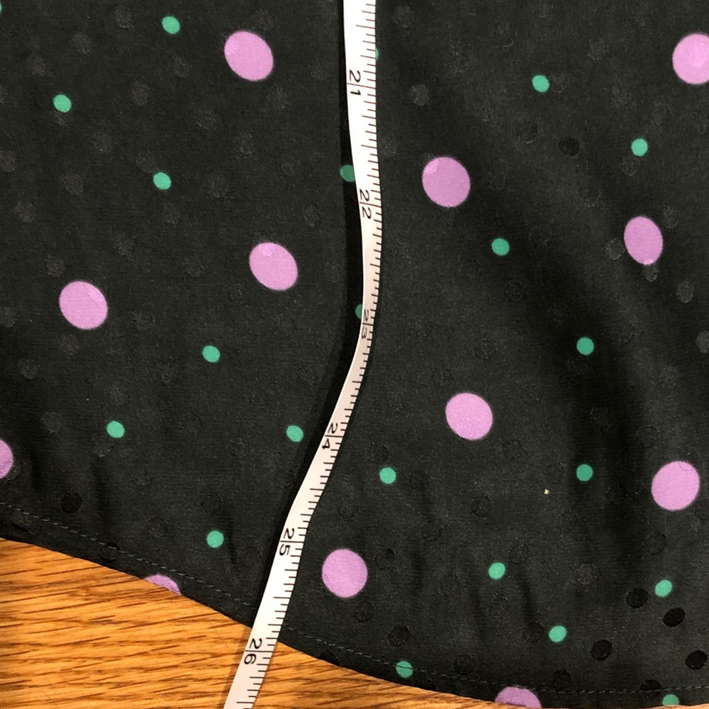 NWOT kate spade Hunter green Sleeveless Polka Dot Top. - Picture 10 of 10